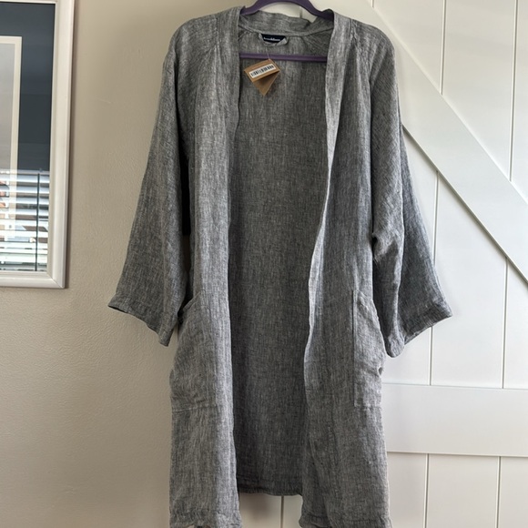 Brooklinen Linen Robe NWT - Picture 6 of 8